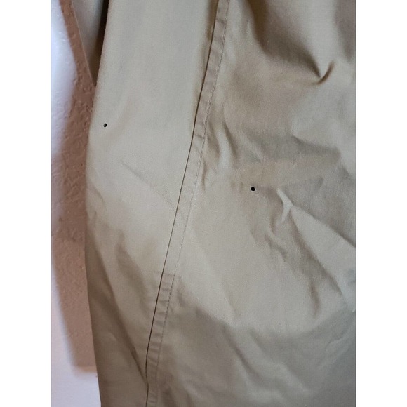 LONDON FOG By Reeves Maincoats Calibre Cloth Trench Alpaca Blend Liner 46 Long - Picture 8 of 16